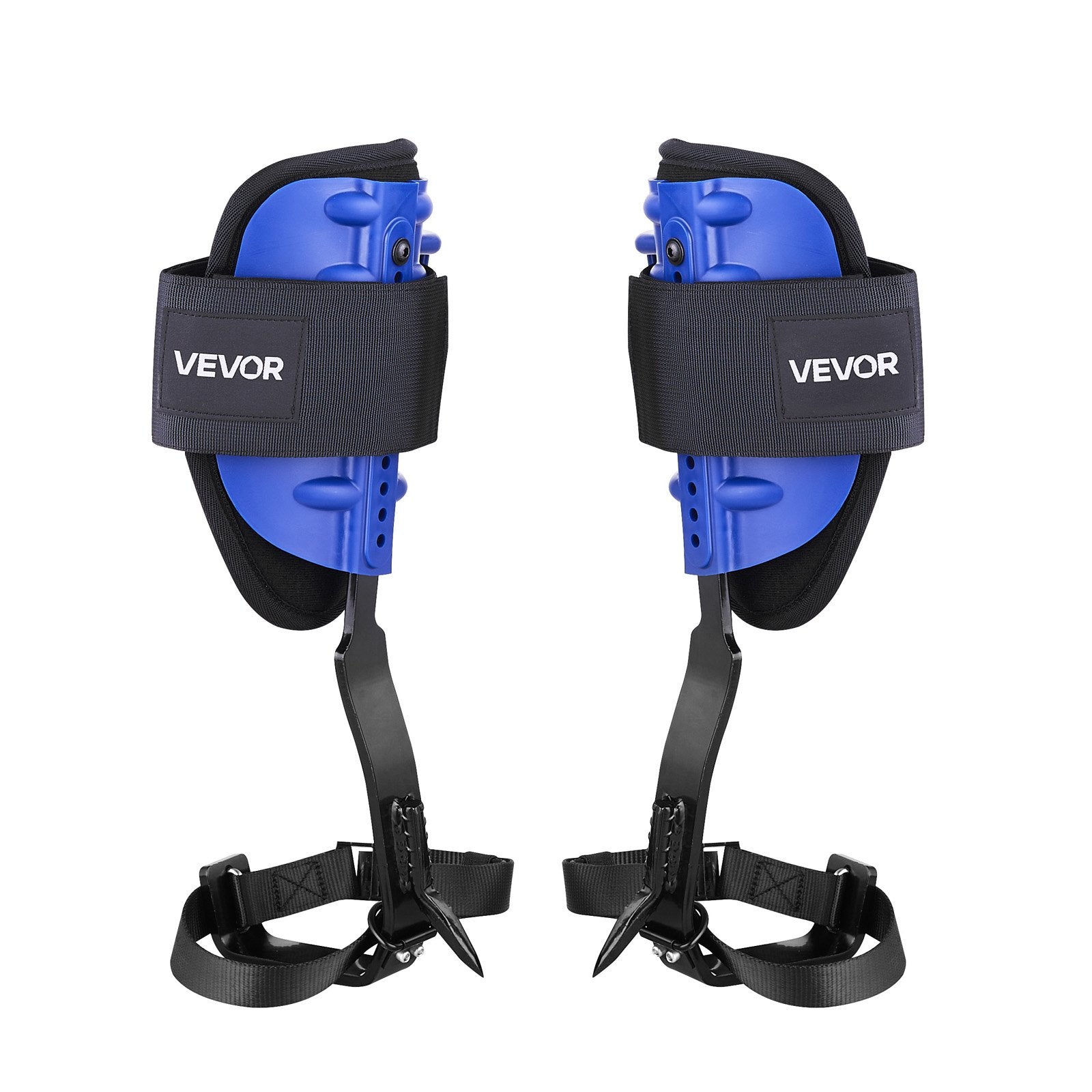 Tree Climbing Spikes Set Height-Adjustable Steel Spurs Straps Waist Harness