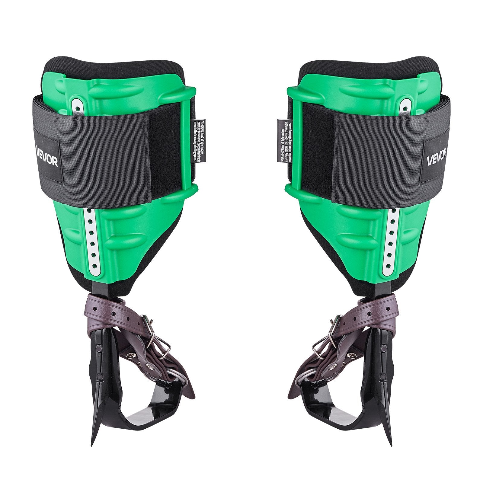 Tree Climbing Spikes Set Height-Adjustable Straps Spike Protectors 159kg