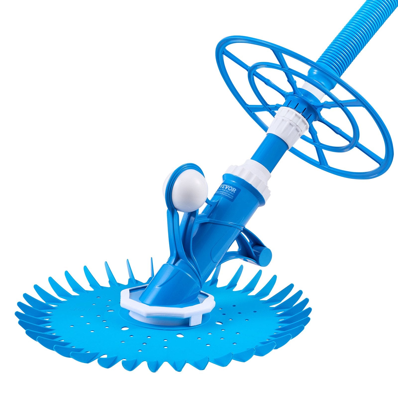 Suction Pool Cleaner Automatic Vacuum with 12 Hoses for In-Ground