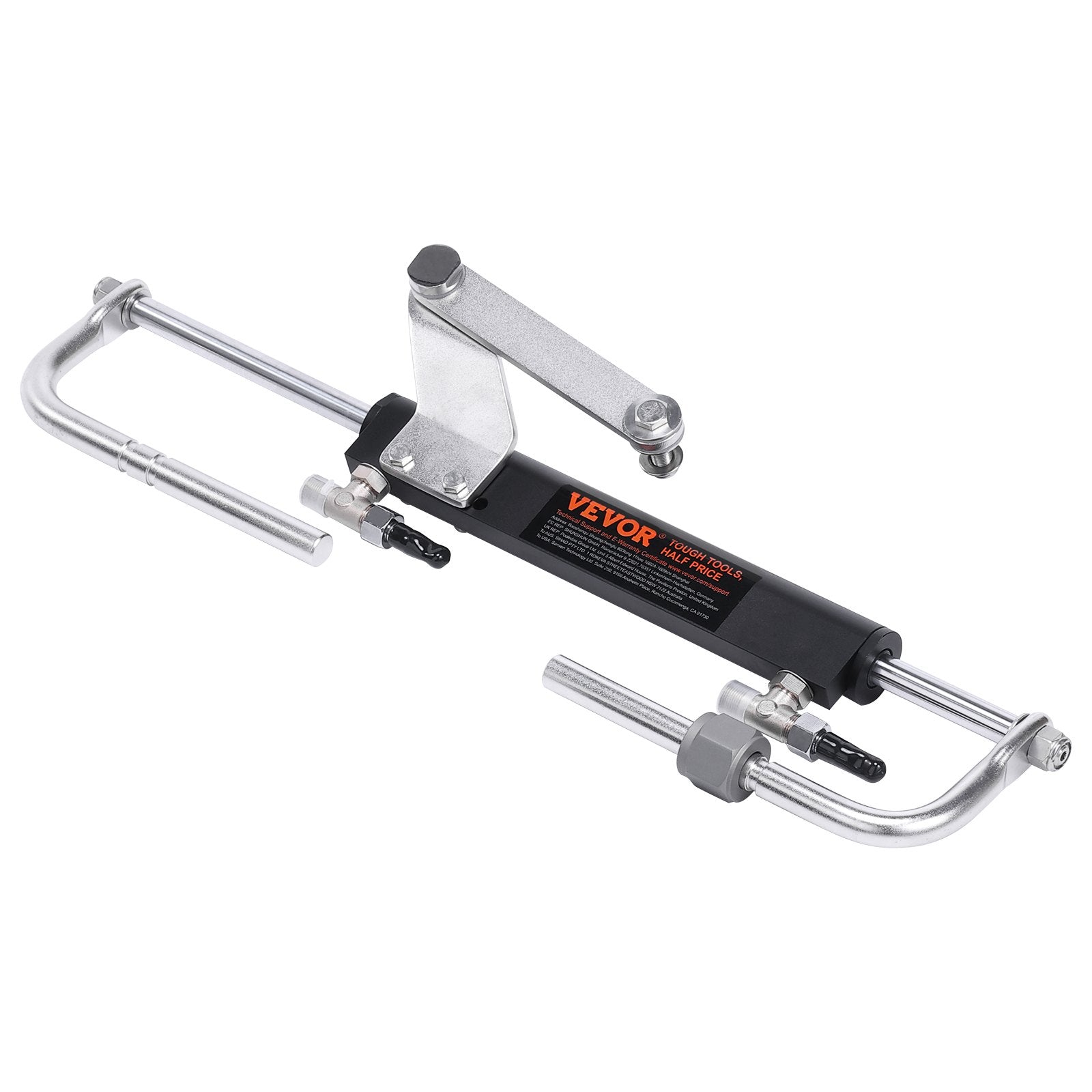 Hydraulic Outboard Steering Kit 90HP with Helm Pump Cylinder and 24ft Hose