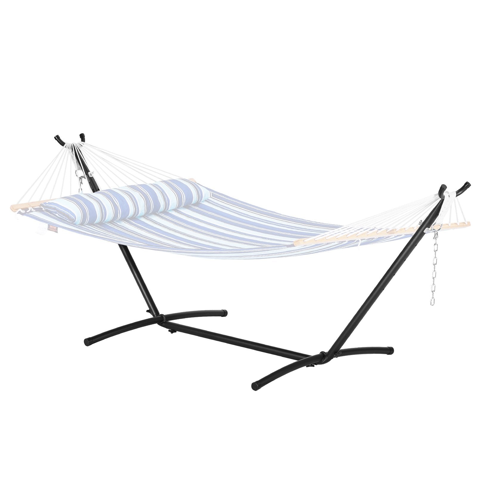 Portable Hammock Stand 450lbs Steel Adjustable Frame for 2 Person Outdoor/Indoor