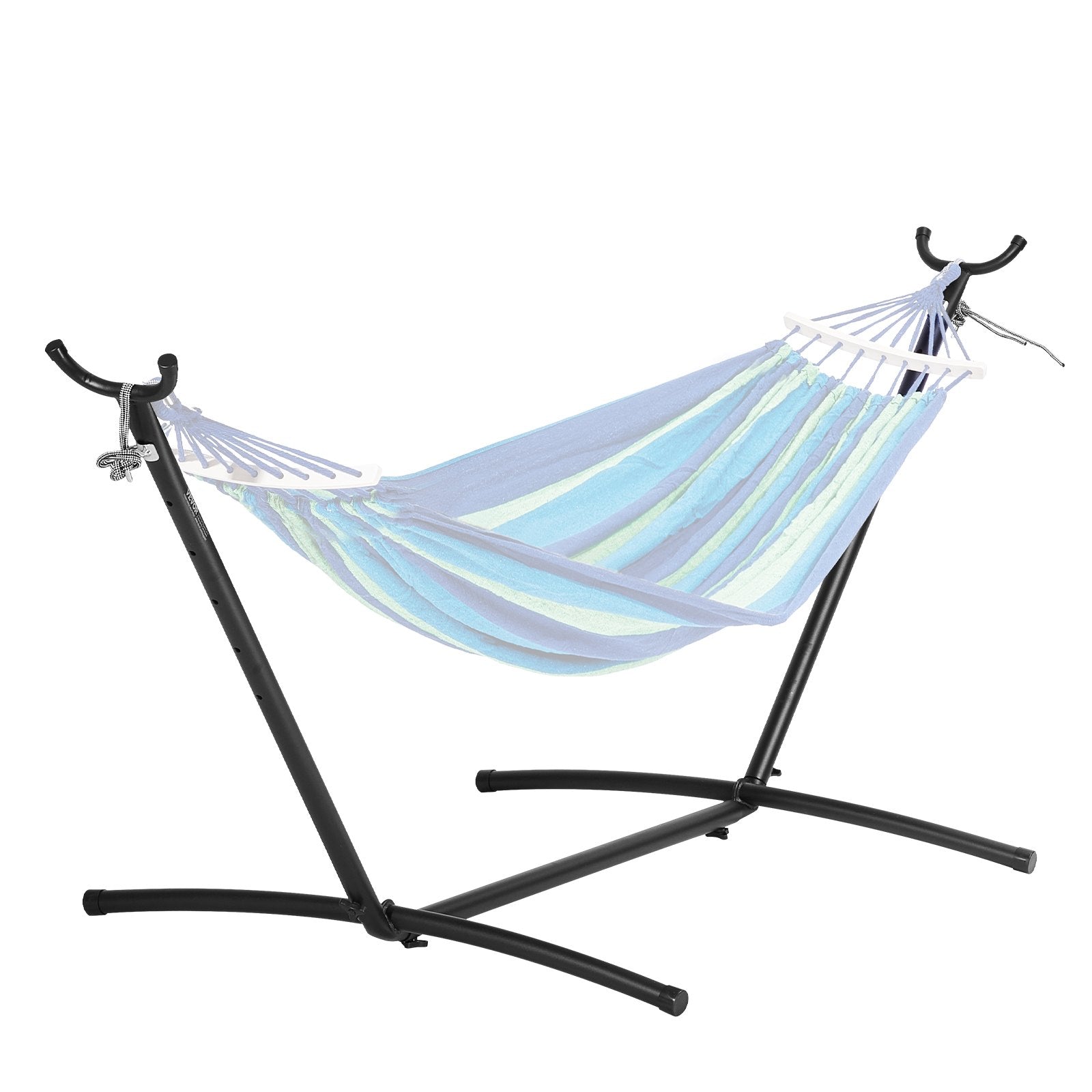 Portable Hammock Stand 450lbs Steel Adjustable Frame for 2 Person Outdoor/Indoor