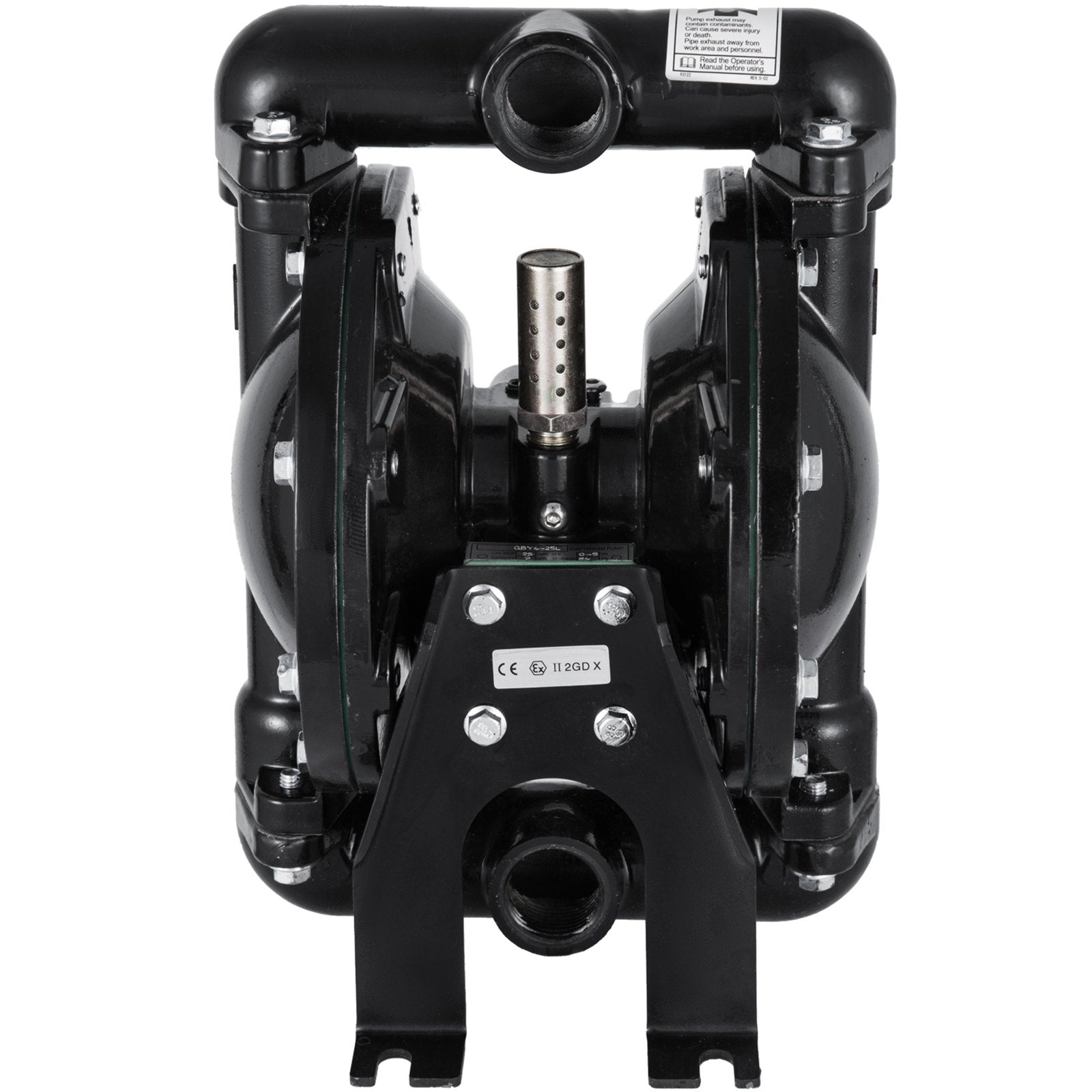 Air-Operated Double Diaphragm Pump 24 GPM 1 Inch Inlet And Outlet