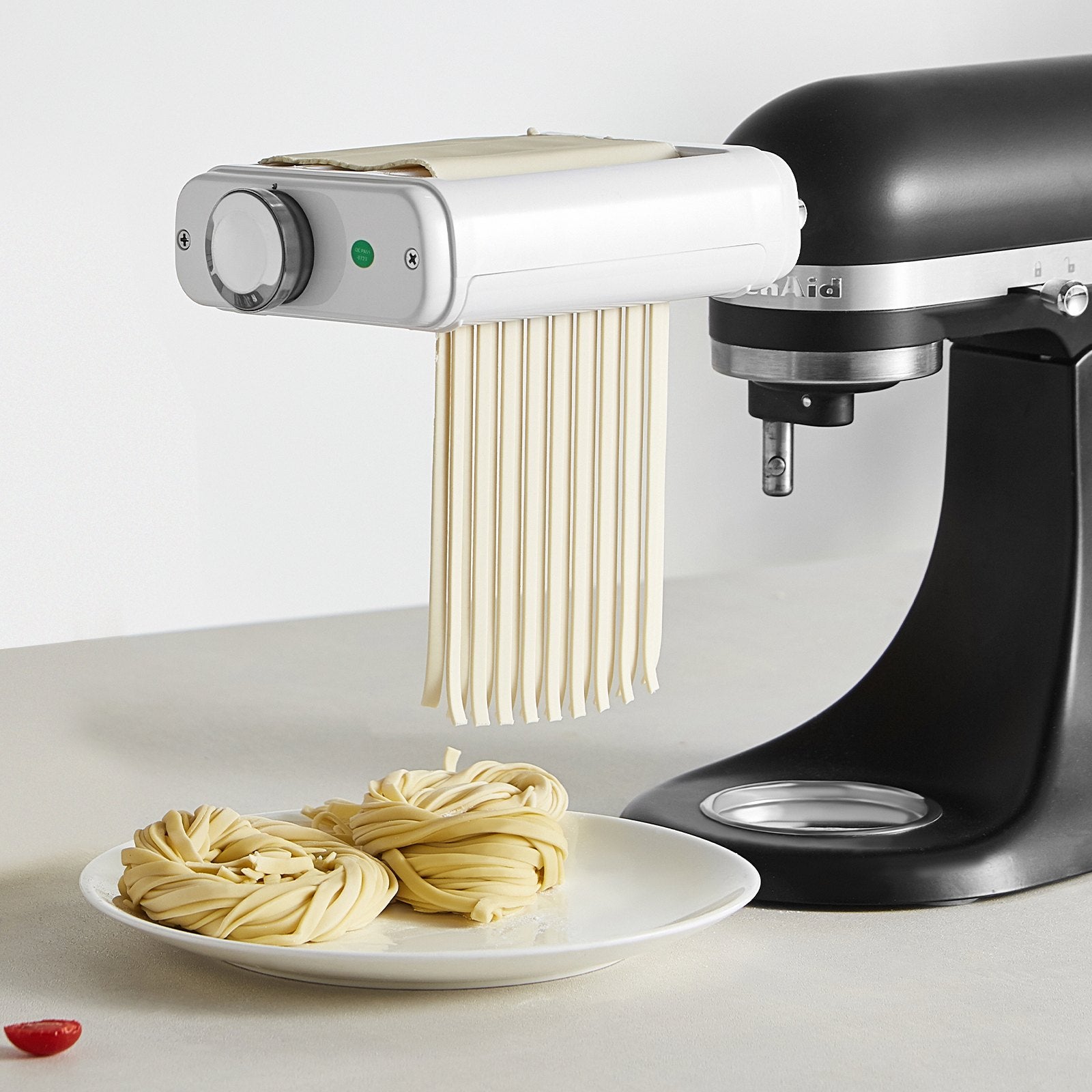 Pasta Attachment for KitchenAid Stand Mixer 3-IN-1 Stainless Steel Roller Cutter