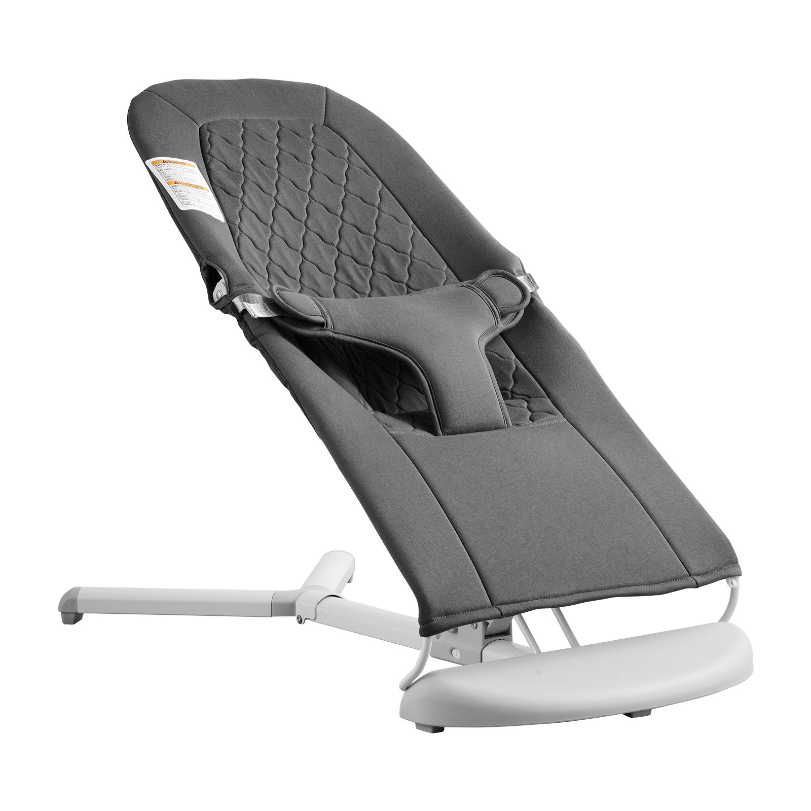Baby Bouncer Folding Seat for 0-9 Months with 2 Recline Angles & 3-Point Harness