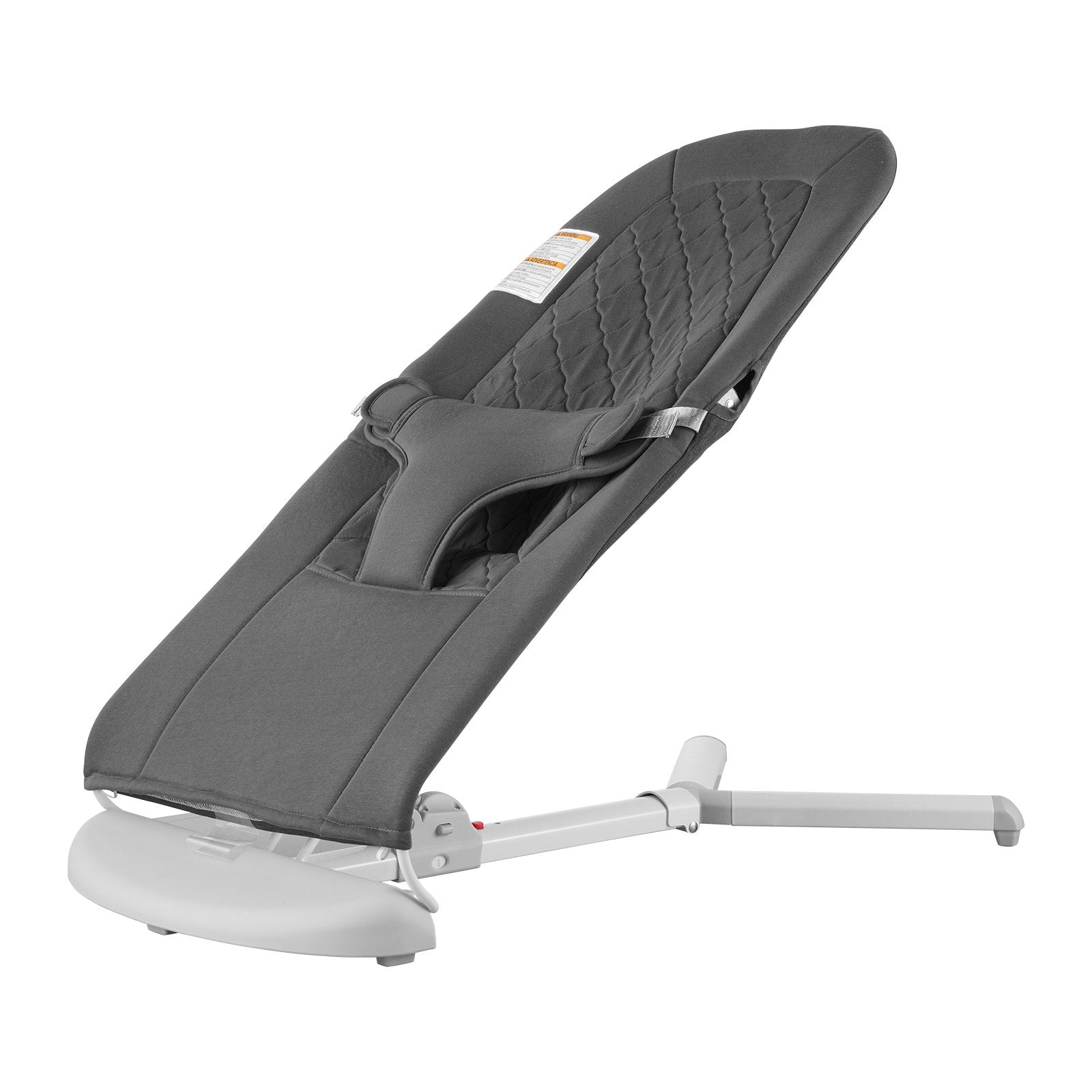 Baby Bouncer Folding Seat for 0-9 Months with 2 Recline Angles & 3-Point Harness