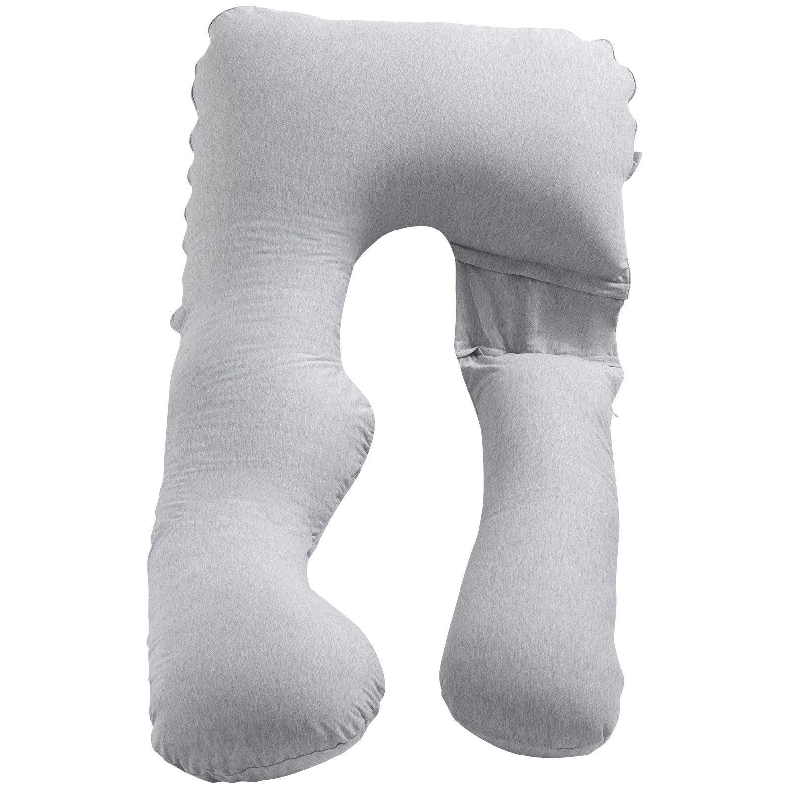 U-Shaped Pregnancy Pillow, Full Body Maternity Support with Washable Cover