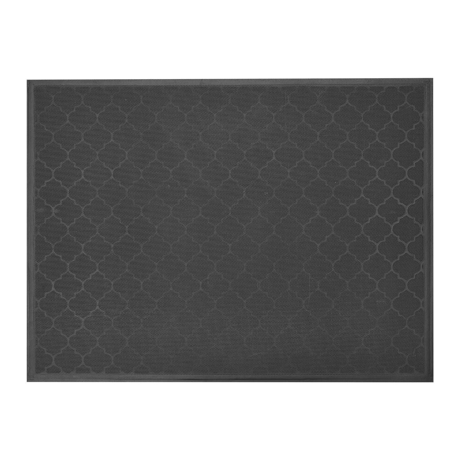 Front Door Mat 1194x889mm Commercial Indoor Outdoor Carpet TPE Backing Brown