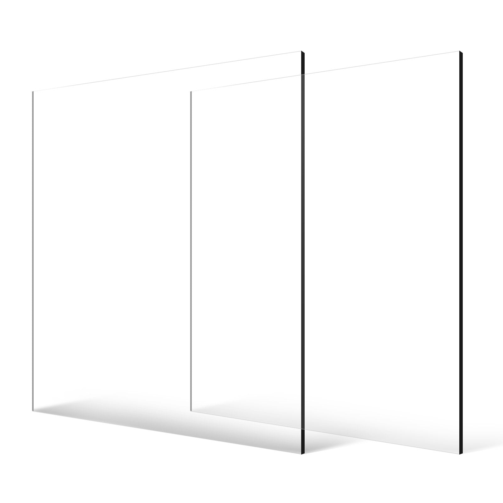 Clear Cast Acrylic Sheet Craft Panel Transparent DIY Display