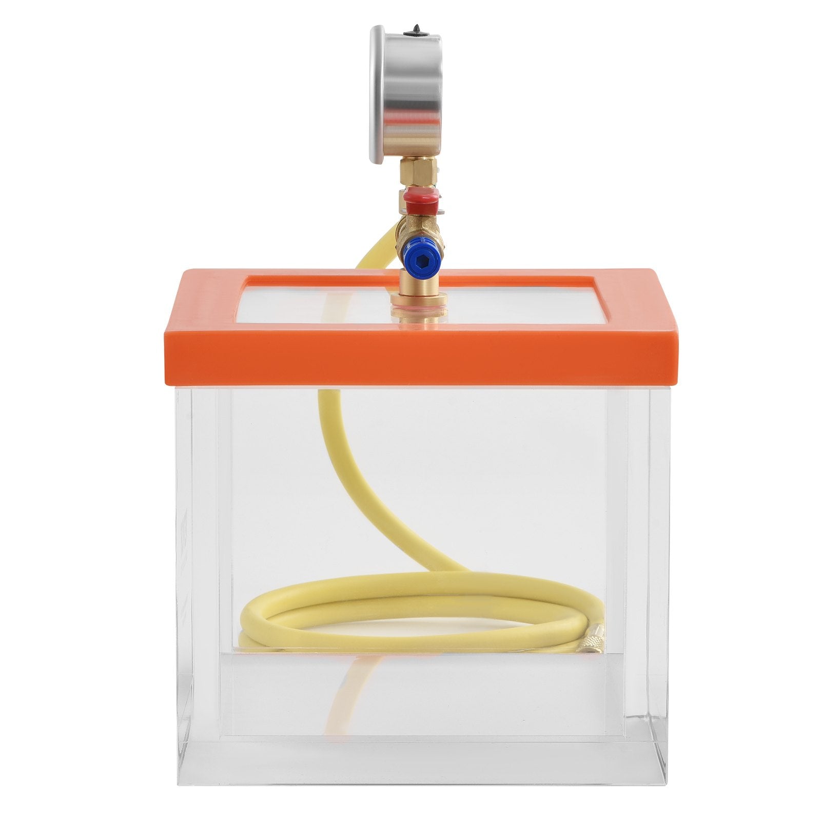 Transparent 2 Gallon Acrylic Vacuum Degassing Chamber for Resin Silica Gel