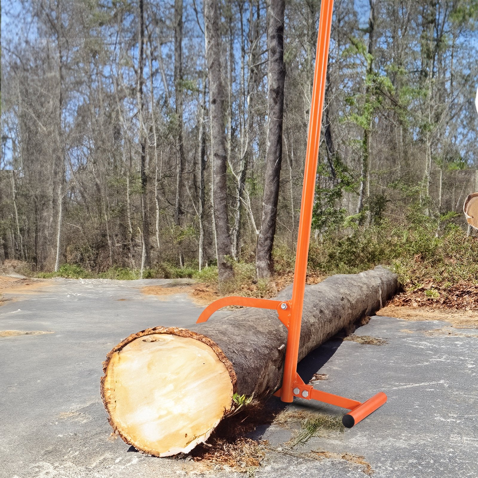 48" Timberjack Log Lifter Heavy Duty Steel Log Roller Tool