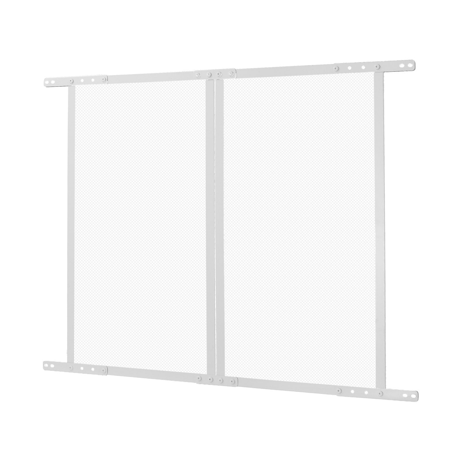 RV Screen Door Protector 800x723.9mm Aluminum Alloy Mesh Pet Protection White