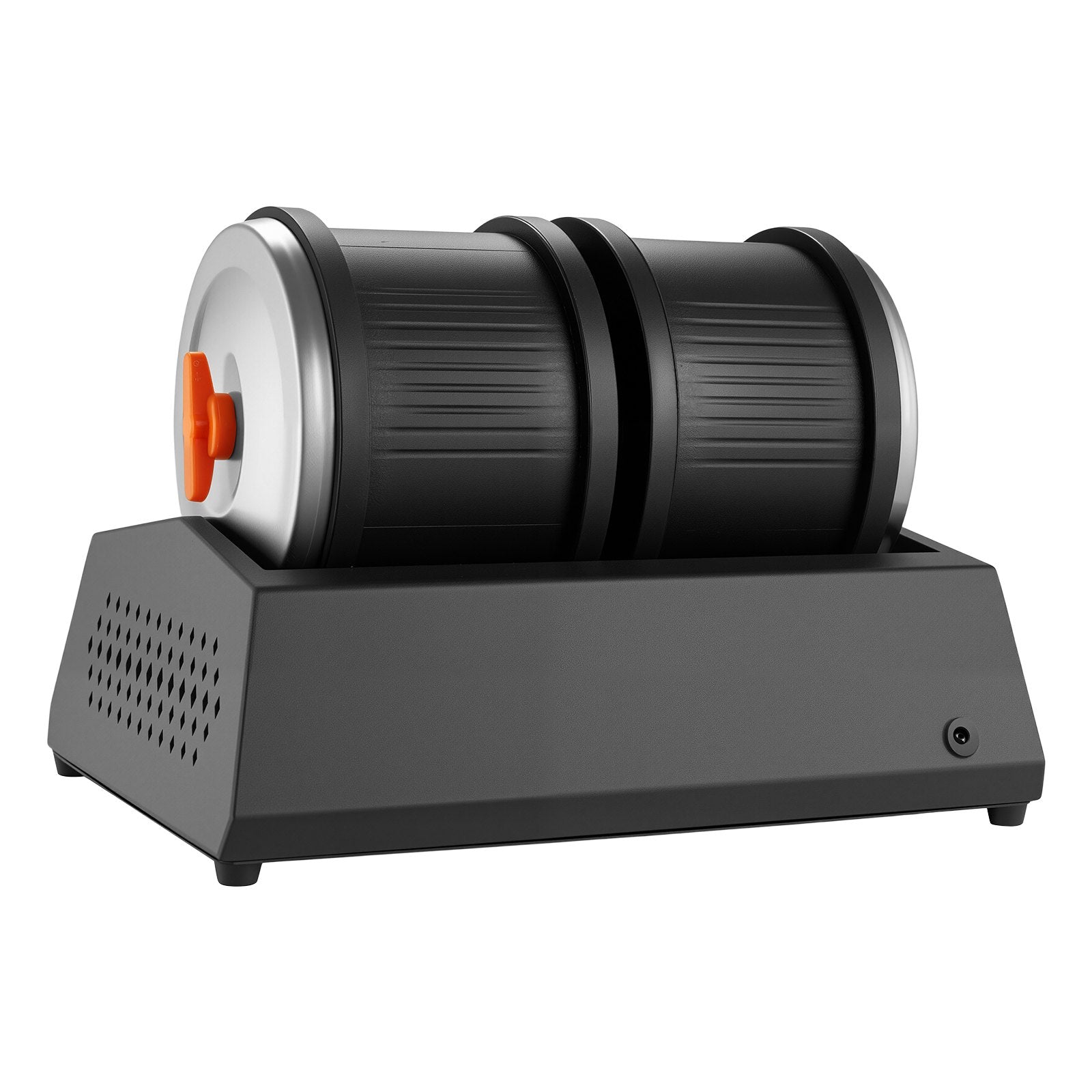 Rock Tumbler Kit 8lbs, 4Speed Double Barrel Polisher with 9-Day Timer for Stones