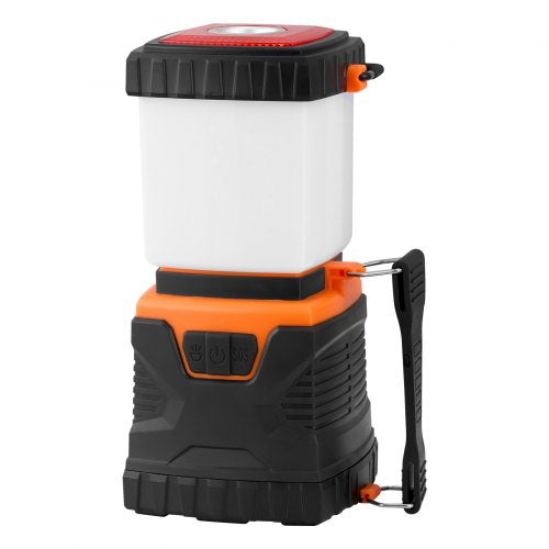 VEVOR Battery Powered LED Camping Lantern 1000LM 360° Light for Hiking, Fishing