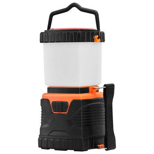VEVOR Battery Powered LED Camping Lantern 1000LM 360° Light for Hiking, Fishing