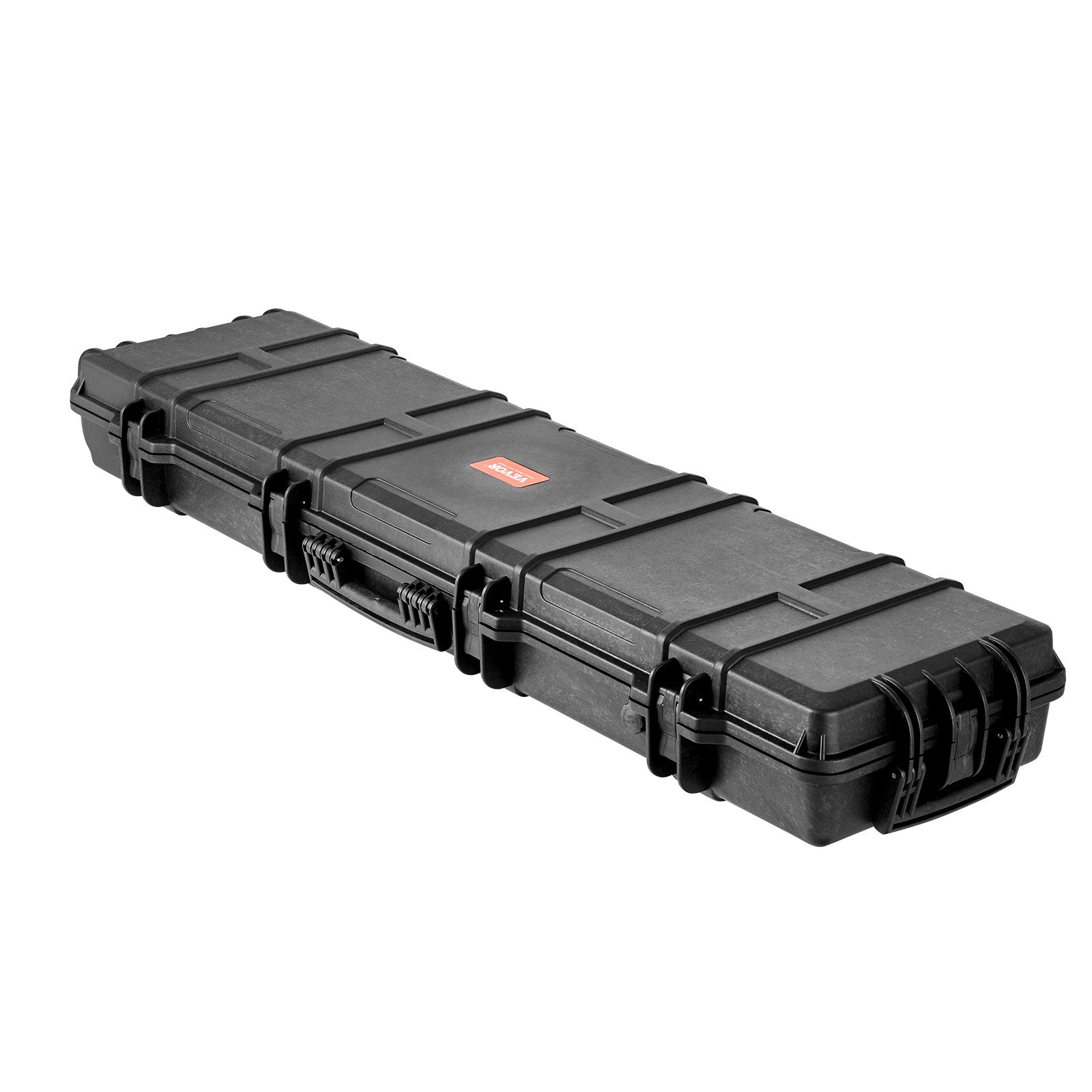 50" Rifle Hard Case with Wheels, Lockable IP67 Waterproof Crushproof for 2 Guns