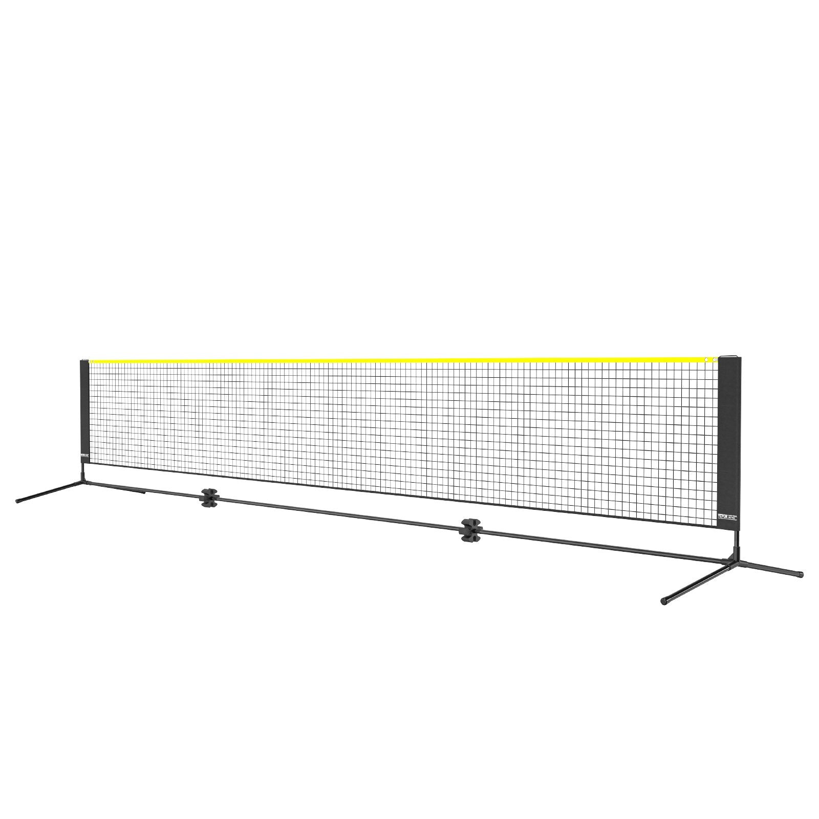Badminton Net Height Adjustable Volleyball Net 17ft Portable Foldable Set