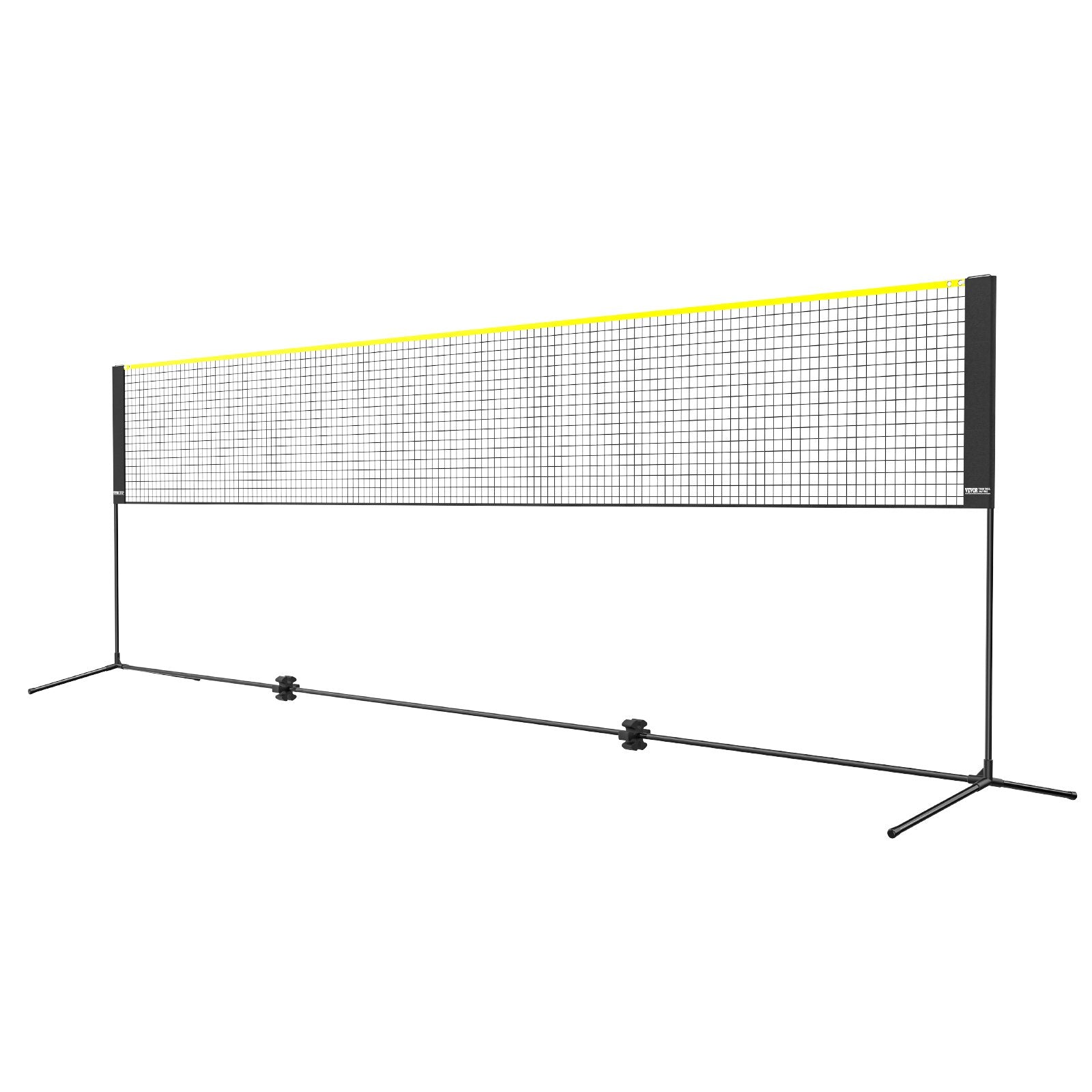 Badminton Net Height Adjustable Volleyball Net 17ft Portable Foldable Set