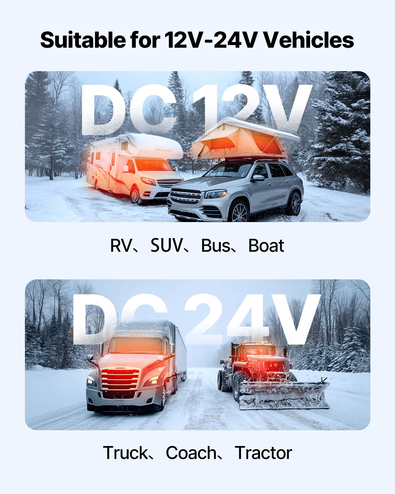 8KW Diesel Air Heater 12-24V w/Remote Display for RV Truck Boat