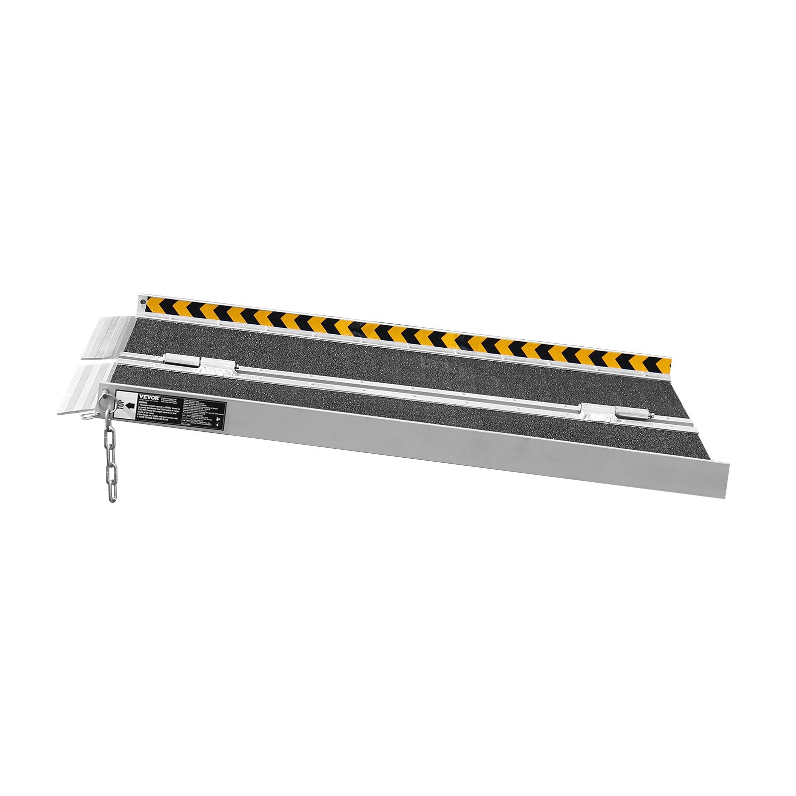 Portable Wheelchair Ramp 91cm Aluminum Folding Non-Slip 363kg Capacity