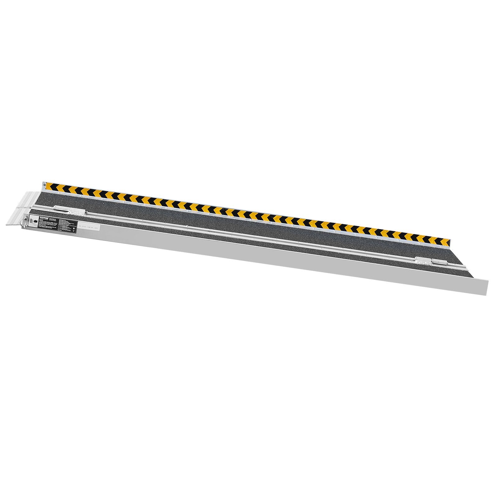 Portable Wheelchair Ramp 122cm Aluminum Folding Non-Slip 363kg Capacity