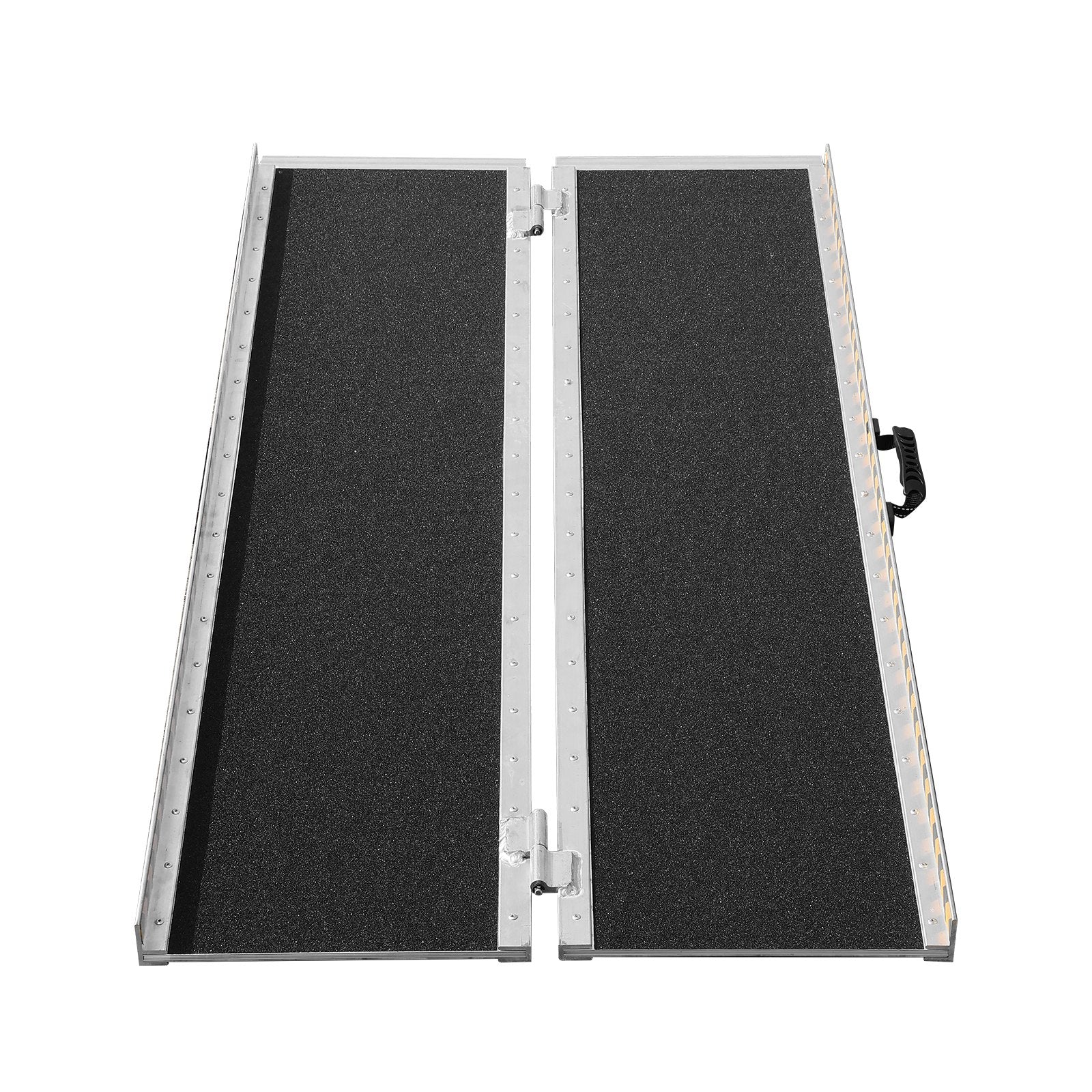 Portable Wheelchair Ramp 183cm Aluminum Folding Non-Slip 363kg Capacity