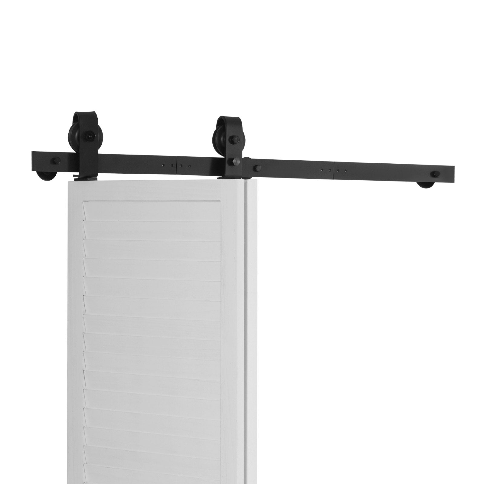 Bi-Folding Sliding Barn Door Hardware Kit 40in Heavy-Duty Top Mount