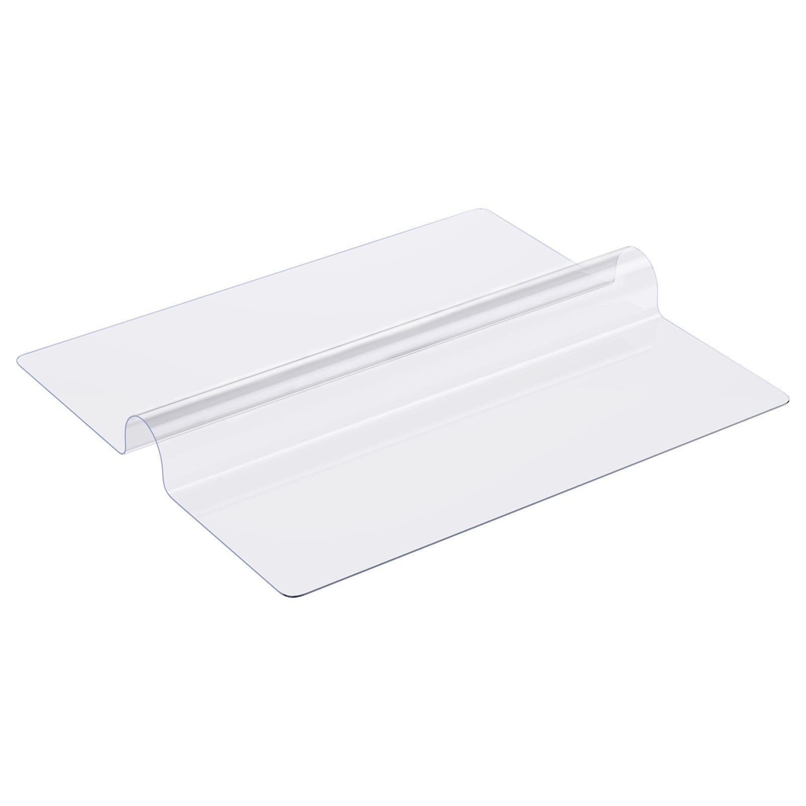 Plastic Table Cover 48x48in Clear PVC Desk Mat Waterproof Easy Clean Tablecloth