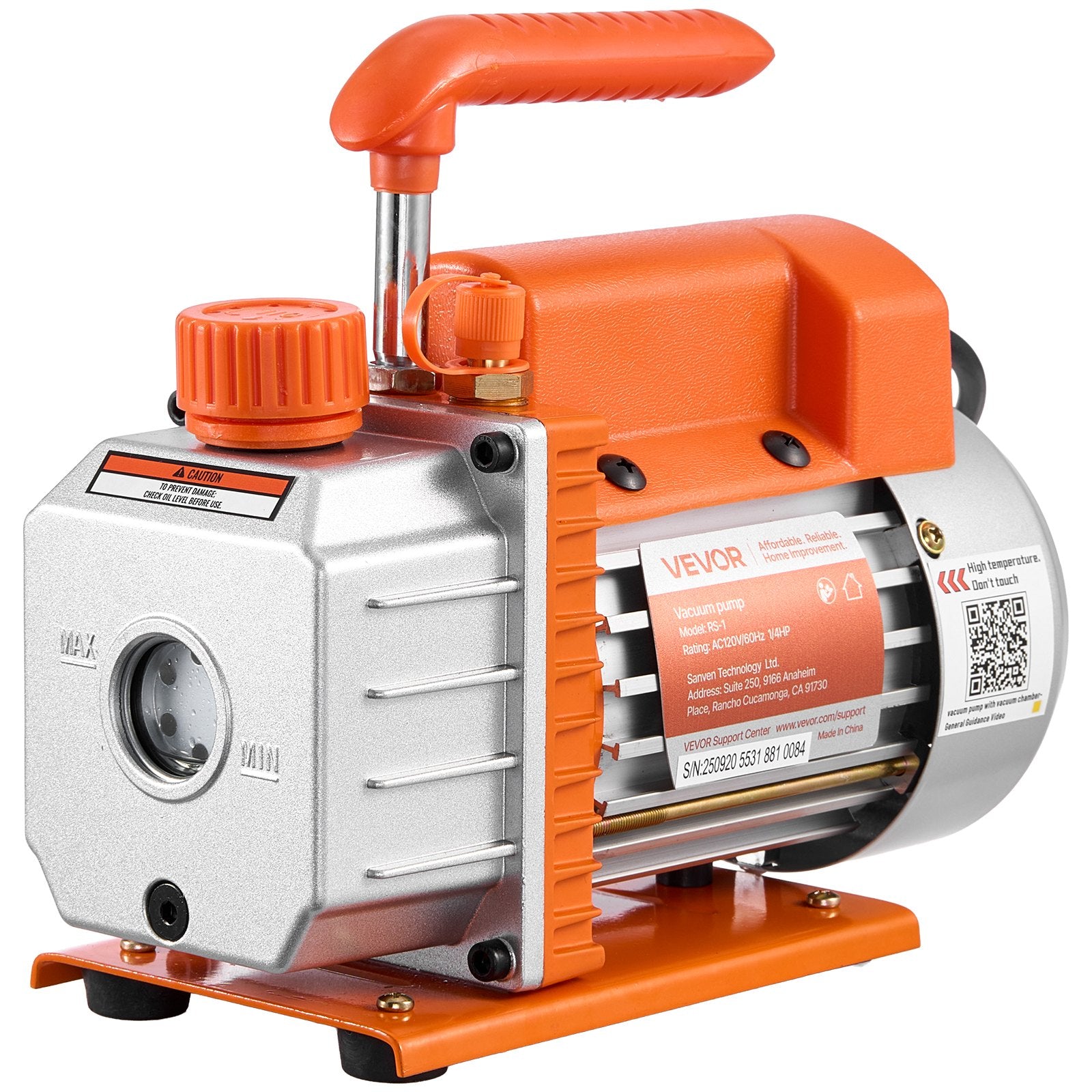 11.36L Vacuum Chamber with 3.5 CFM Pump, Stainless Steel Degassing Kit with Lid