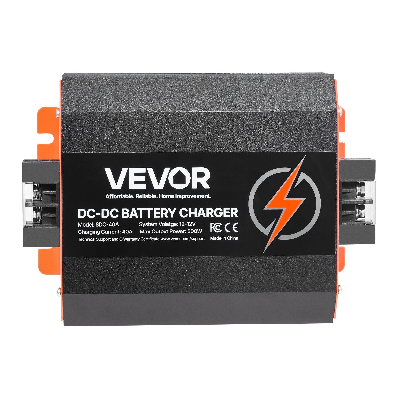 12V 40A DC-DC Battery Charger, 500W, Smart Multi-Stage, RV & Boat