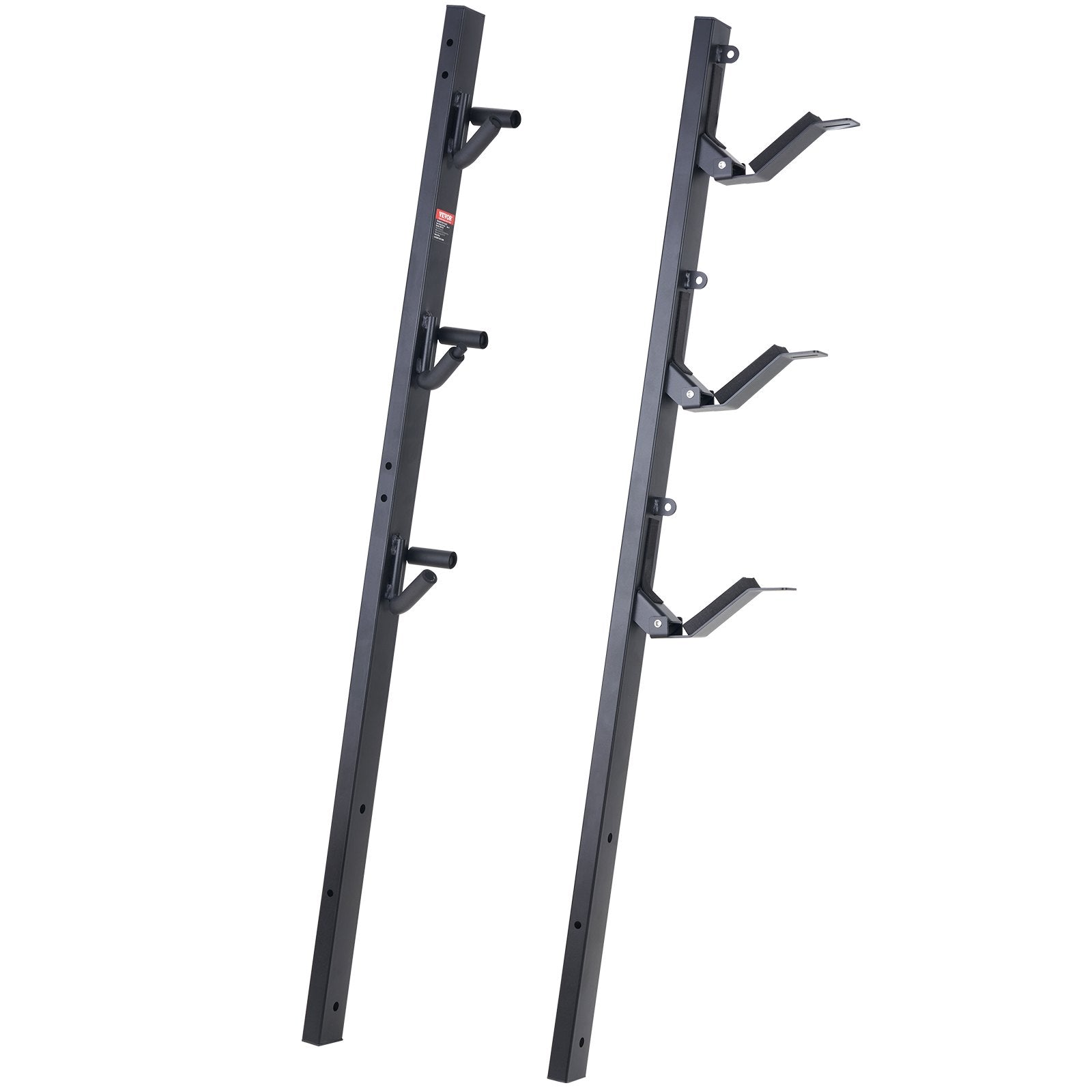 3 Place Trimmer Rack Locking Weeder Trimmer Holder for Pickup Trailer Pair