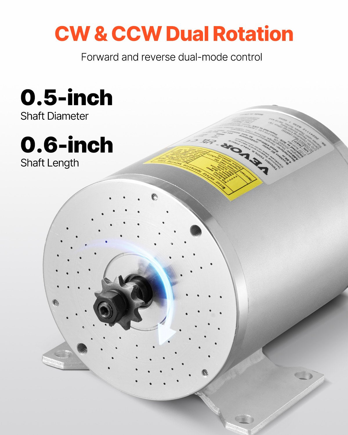 Brushless DC Motor Kit 2000W 48V 4300rpm Speed Controller for E-Bike Electric