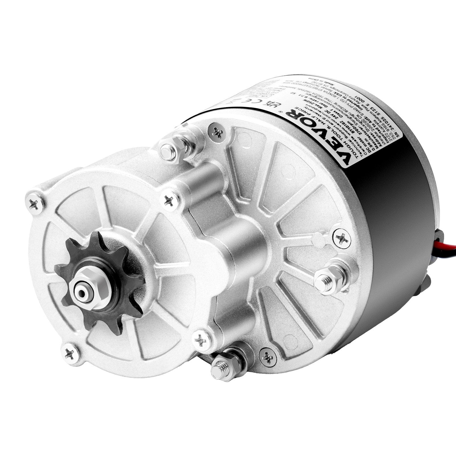250W DC Motor Kit 24V 2700rpm Brushed with Speed Controller & Throttle Grip