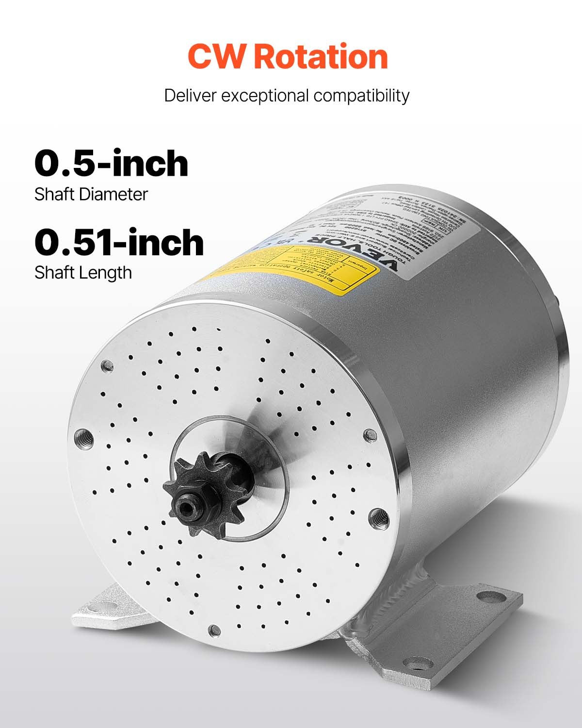 3000W Electric Brushless DC Motor 72V 4900rpm Go-Kart Dirt Bike E-Bike Motor