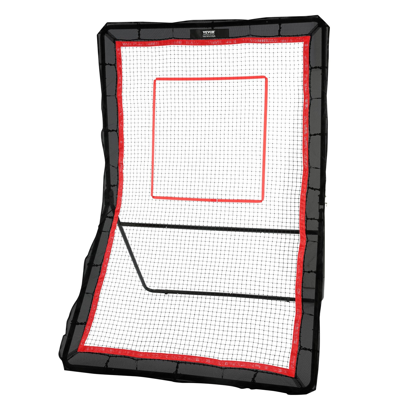 Lacrosse Rebounder 5x7ft Volleyball Bounce Back Net Adjustable Pitchback