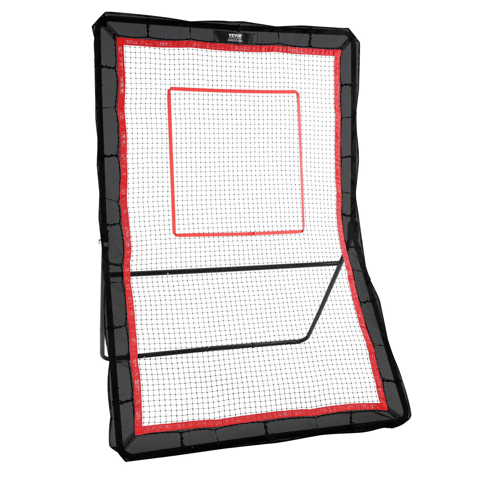 Lacrosse Rebounder 5x7ft Volleyball Bounce Back Net Adjustable Pitchback