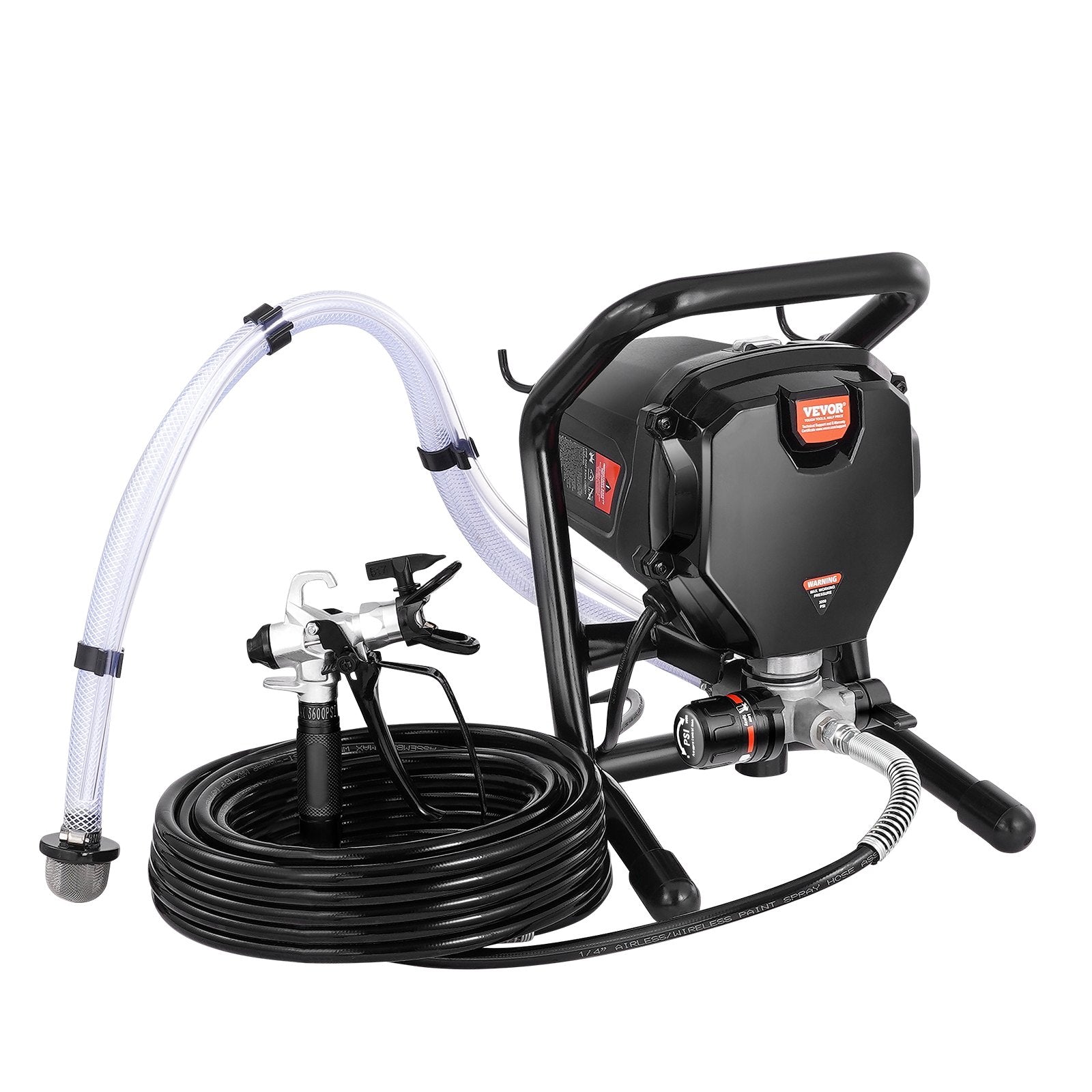 Stand Airless Paint Sprayer 750W 3000PSI High Efficiency Handheld Home Use