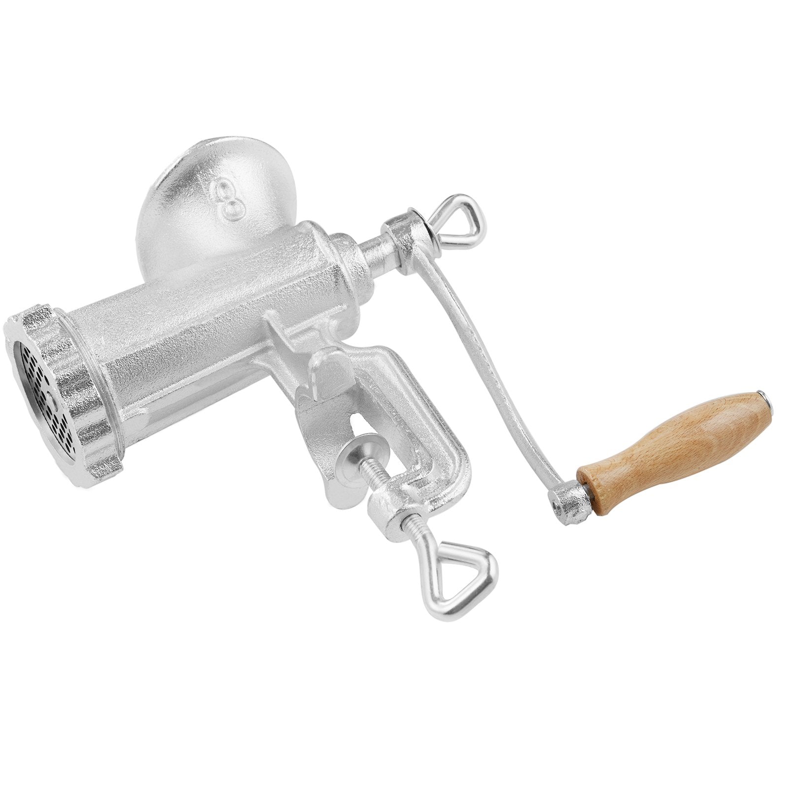 Manual Meat Grinder Heavy Duty Cast Iron with Steel Table Clamp