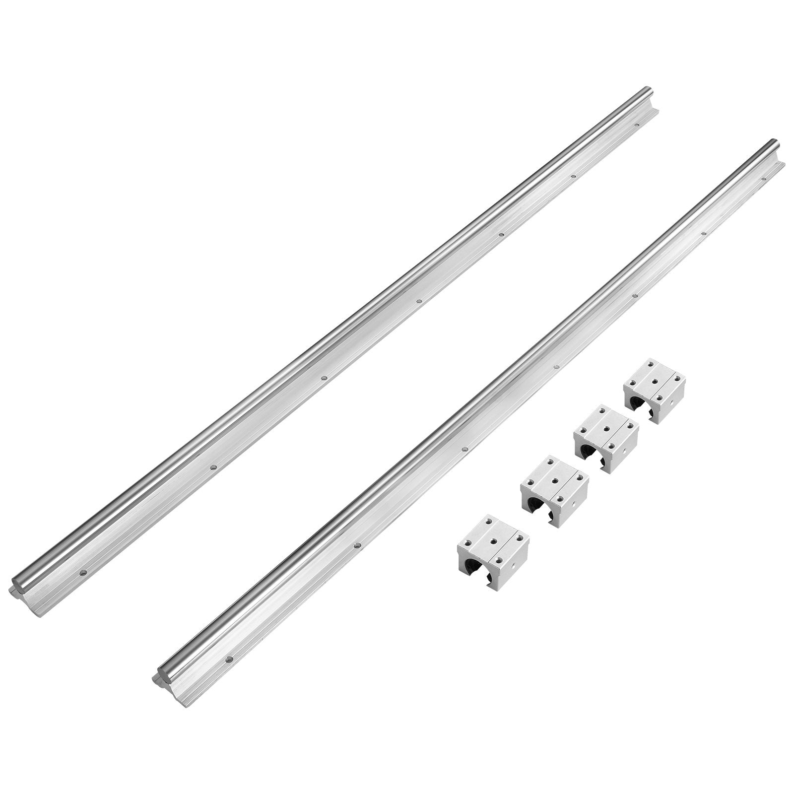 Linear Guide Rail Set SBR20 1000mm 2 Rails 4 SBR20UU Slide Blocks