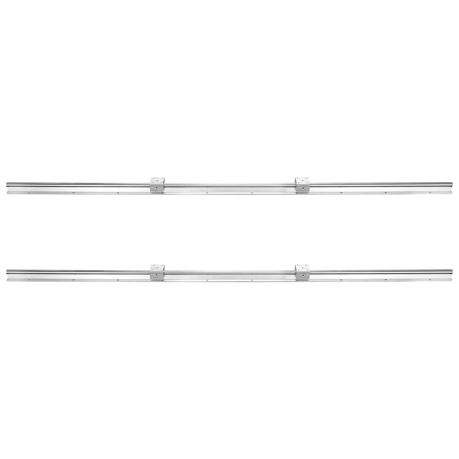 Linear Guide Rail Set SBR20 1500mm 2 Rails 4 SBR20UU Slide Blocks