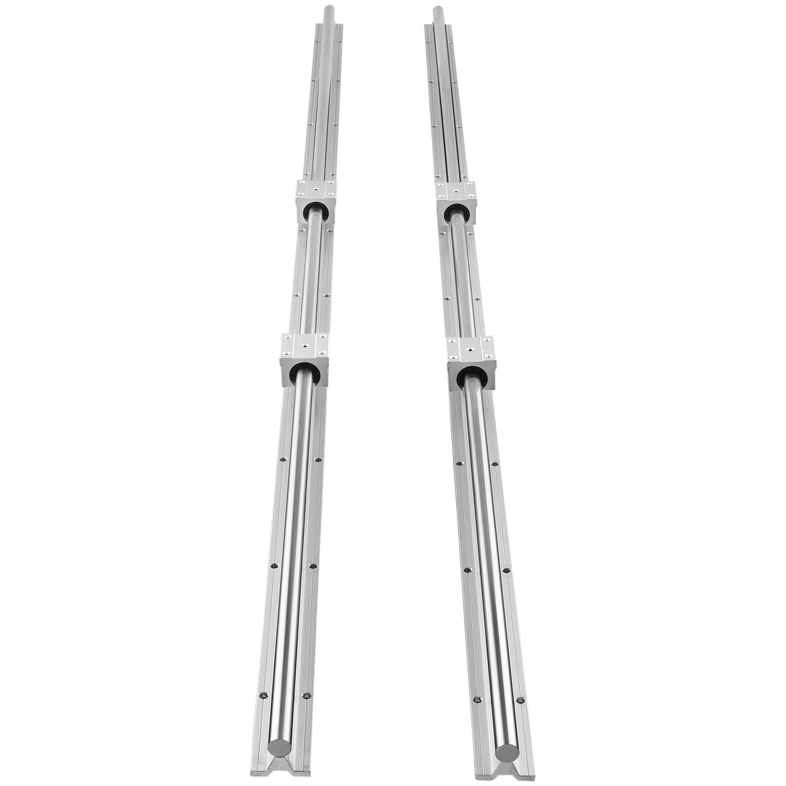 Linear Guide Rail Set SBR20 1500mm 2 Rails 4 SBR20UU Slide Blocks