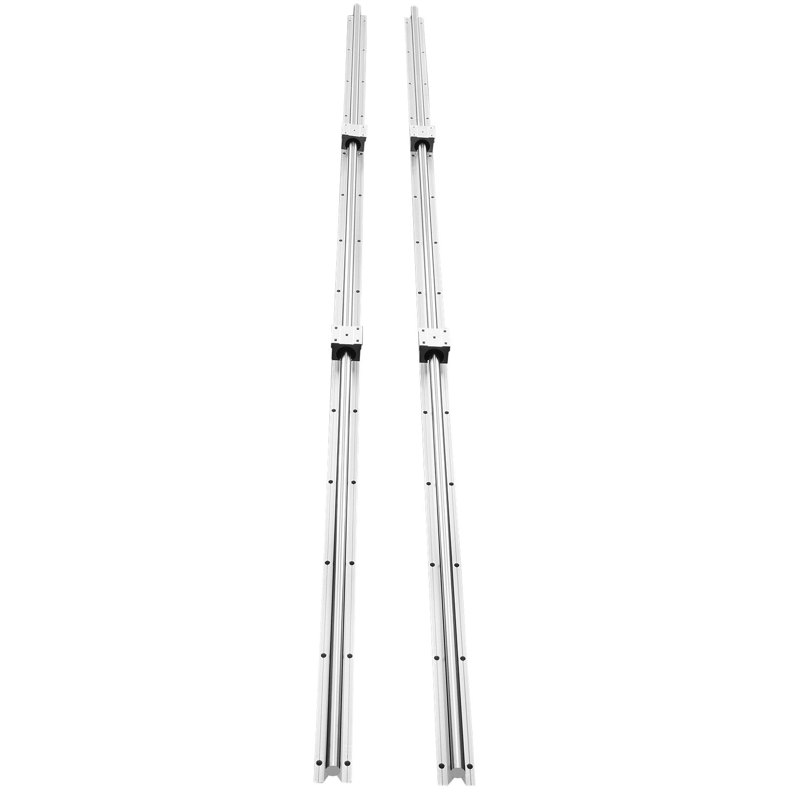 Linear Guide Rail Set SBR20 1800mm 2 Rails 4 SBR20UU Slide Blocks CNC Machine