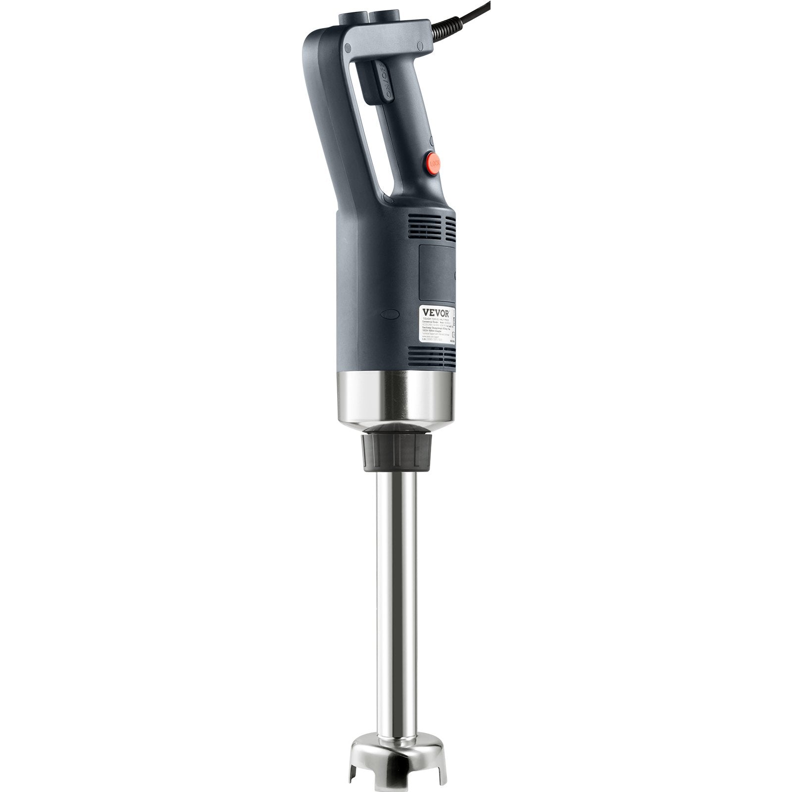 Commercial Immersion Blender 750W 12" Variable Speed Hand Mixer 304 Stainless