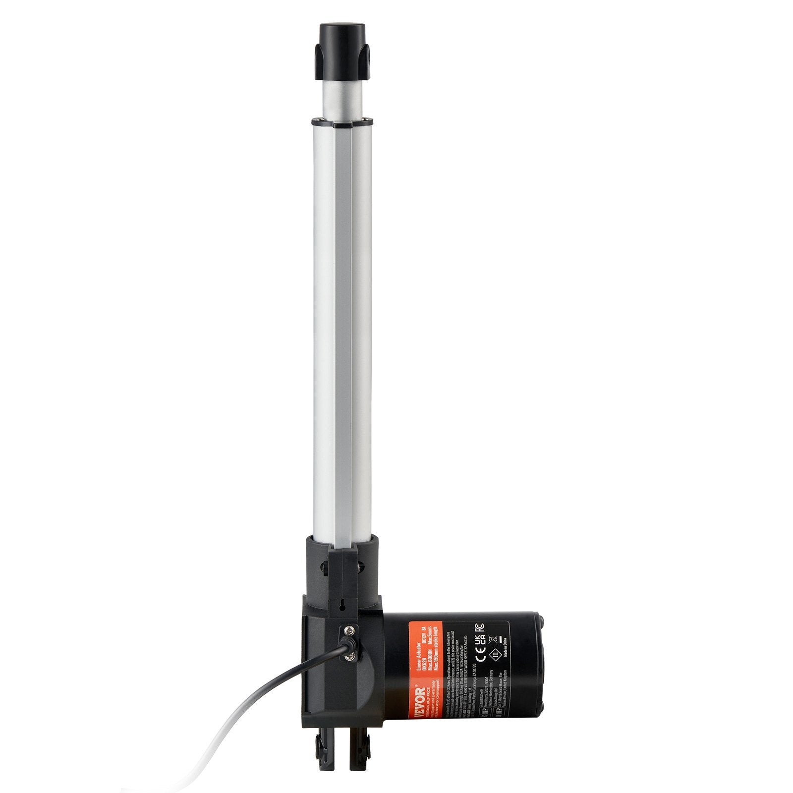 Linear Actuator 12V 10" 1320lbs/6000N 0.19"/s with Mounting Bracket IP44