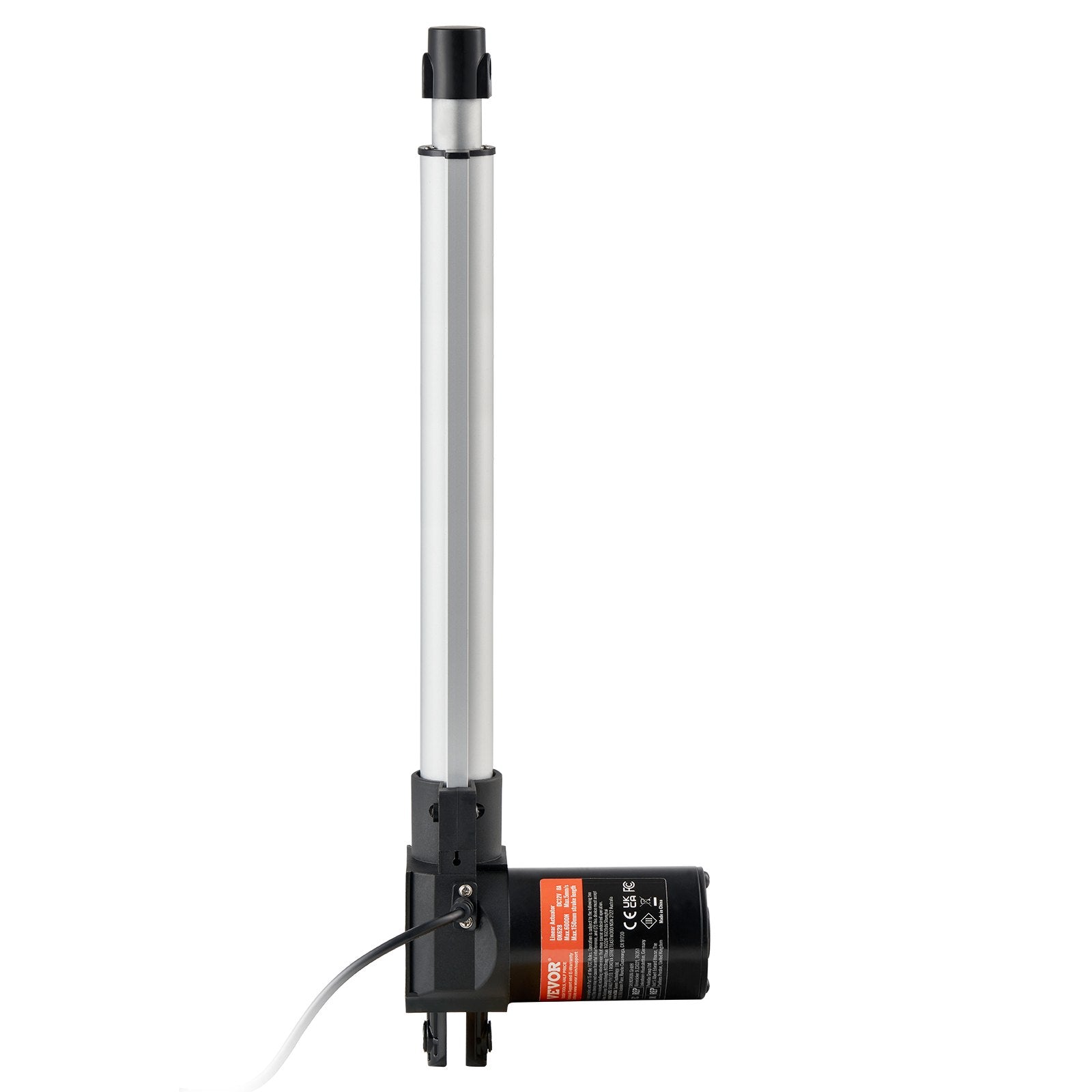 Linear Actuator 12V 12" 1320lbs/6000N 0.19"/s with Mounting Bracket IP44