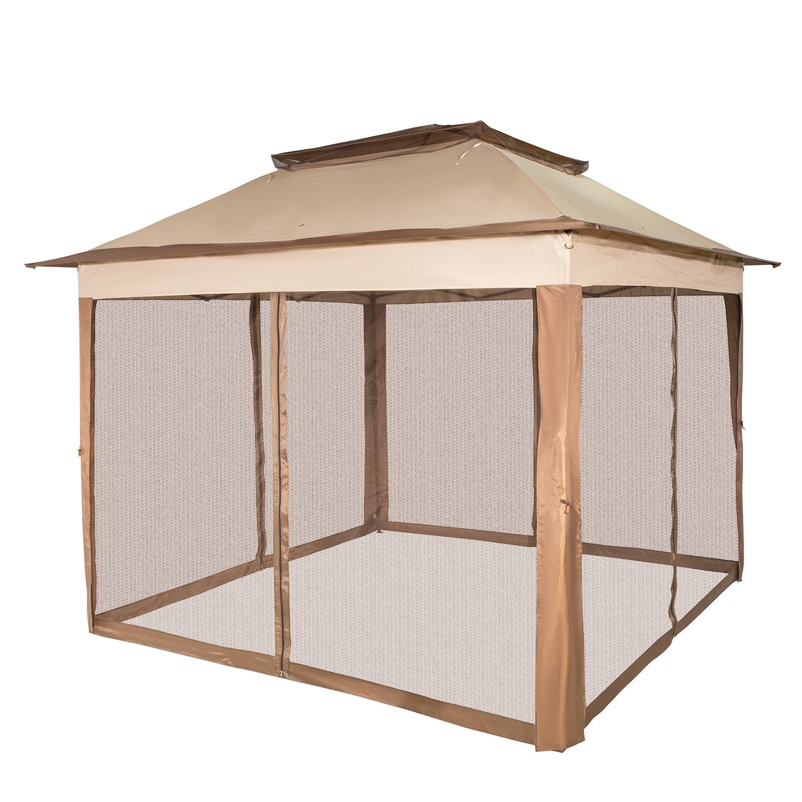 Canopy Gazebo Tent Outdoor 11x11 Portable Shelter Shade Backyard Patio Garden