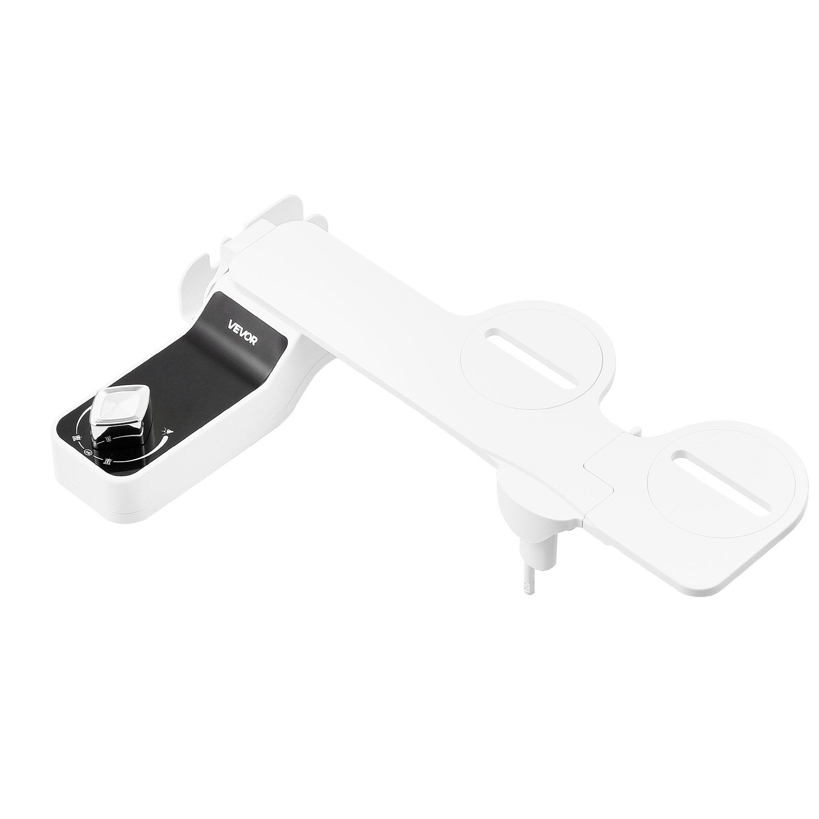 Ultra Thin Bidet Toilet Attachment, Dual Nozzles, Adjustable Pressure, Cold