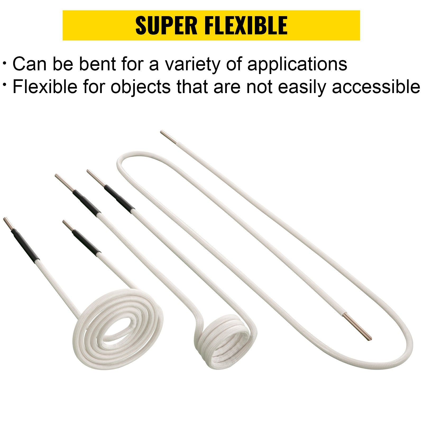 Induction Heater Coil Kit 8PCS Heat Resistant Flexible Rusty Bolts and Nuts
