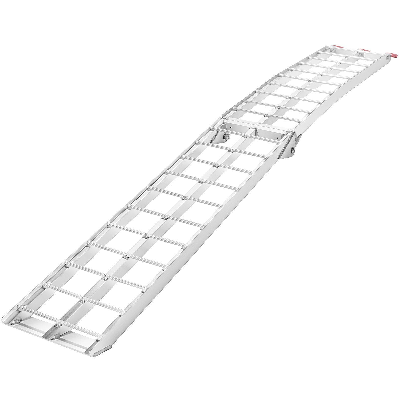 Motorcycle Ramps 340kg Folding Loading Ramp Straps Truck Trailer 2260x305mm
