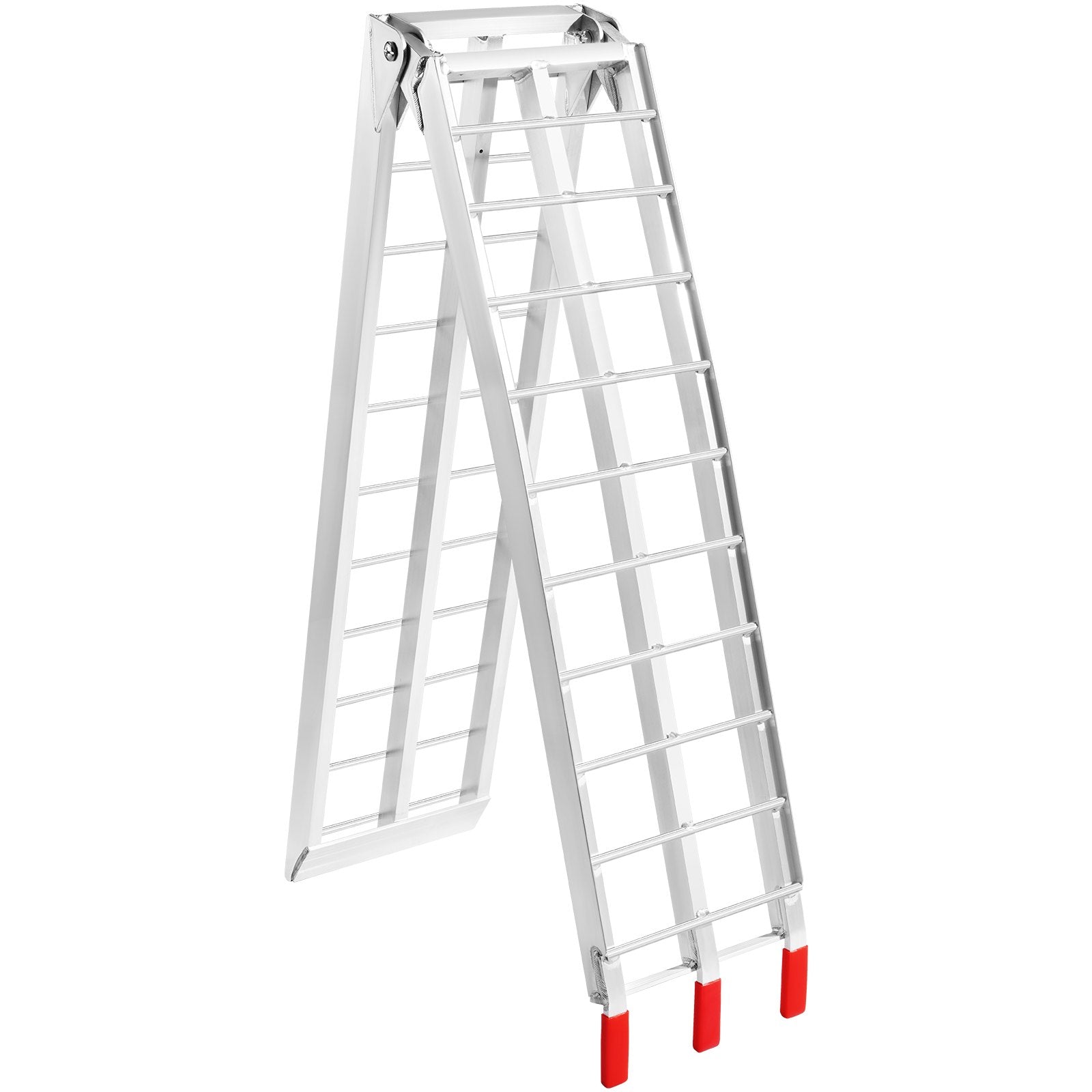 Motorcycle Ramps 340kg Folding Loading Ramp Straps Truck Trailer 2260x305mm